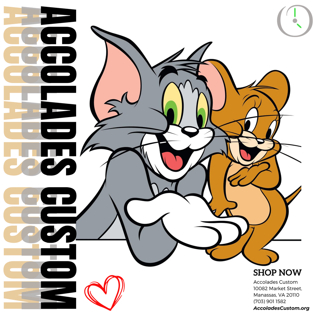 Tom & Jerry Custom Air Force 1