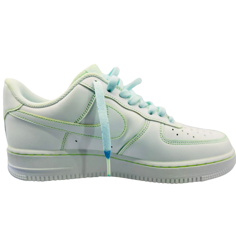 Custom AF1 Aqua Green