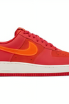 a red and orange shoe