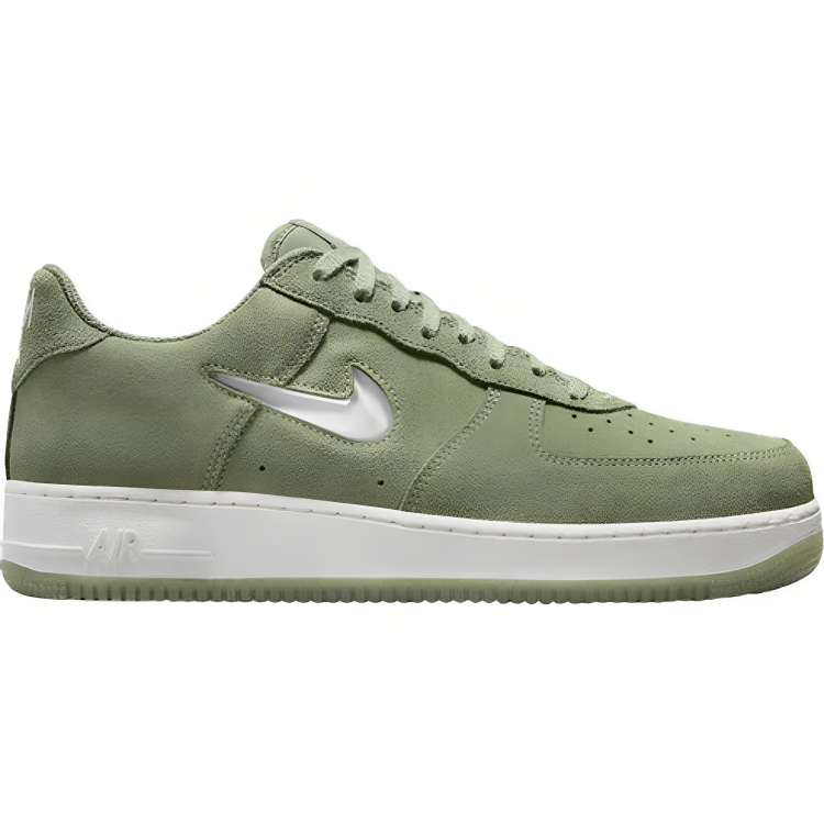 a green and white sneaker
