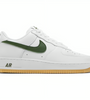 a white and green shoe