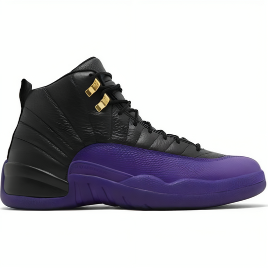 a black and purple shoe