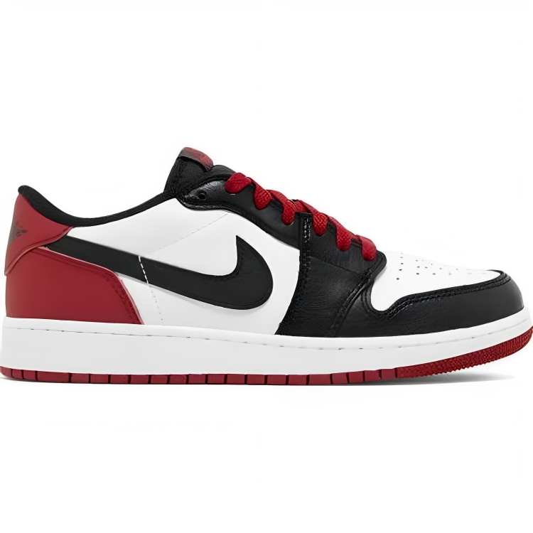 a black and white shoe