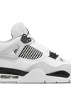 a white and black sneaker