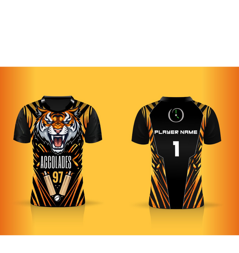 a front and back view of a sports jersey