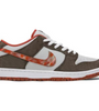 a brown and white sneaker