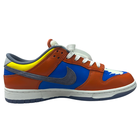 a multicolor shoe