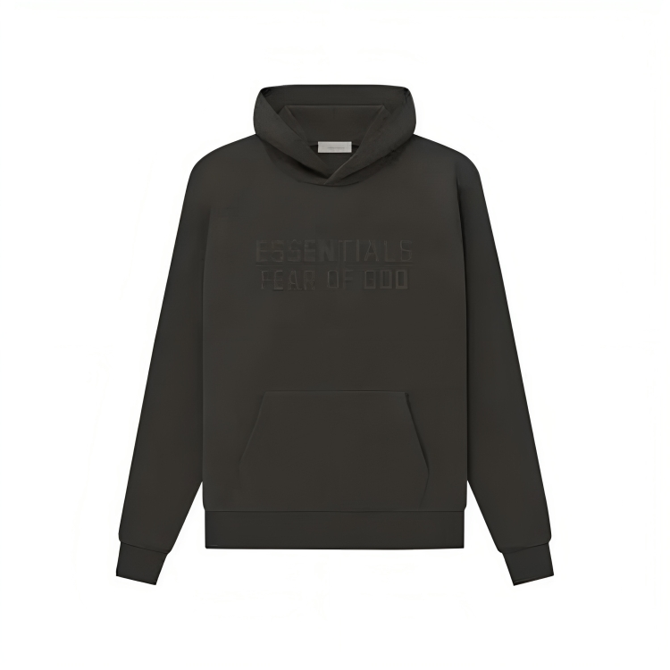 a black hoodie with words on it