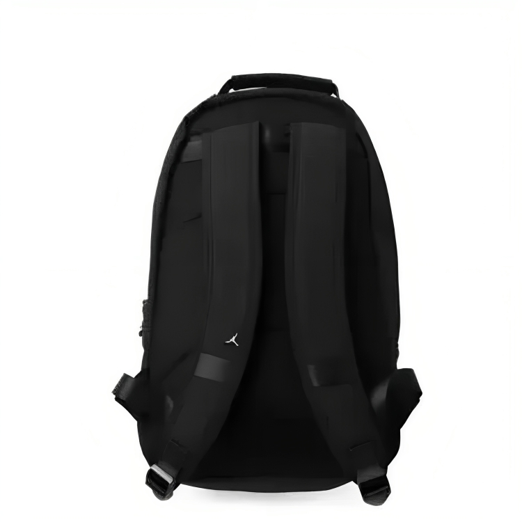a black backpack with straps