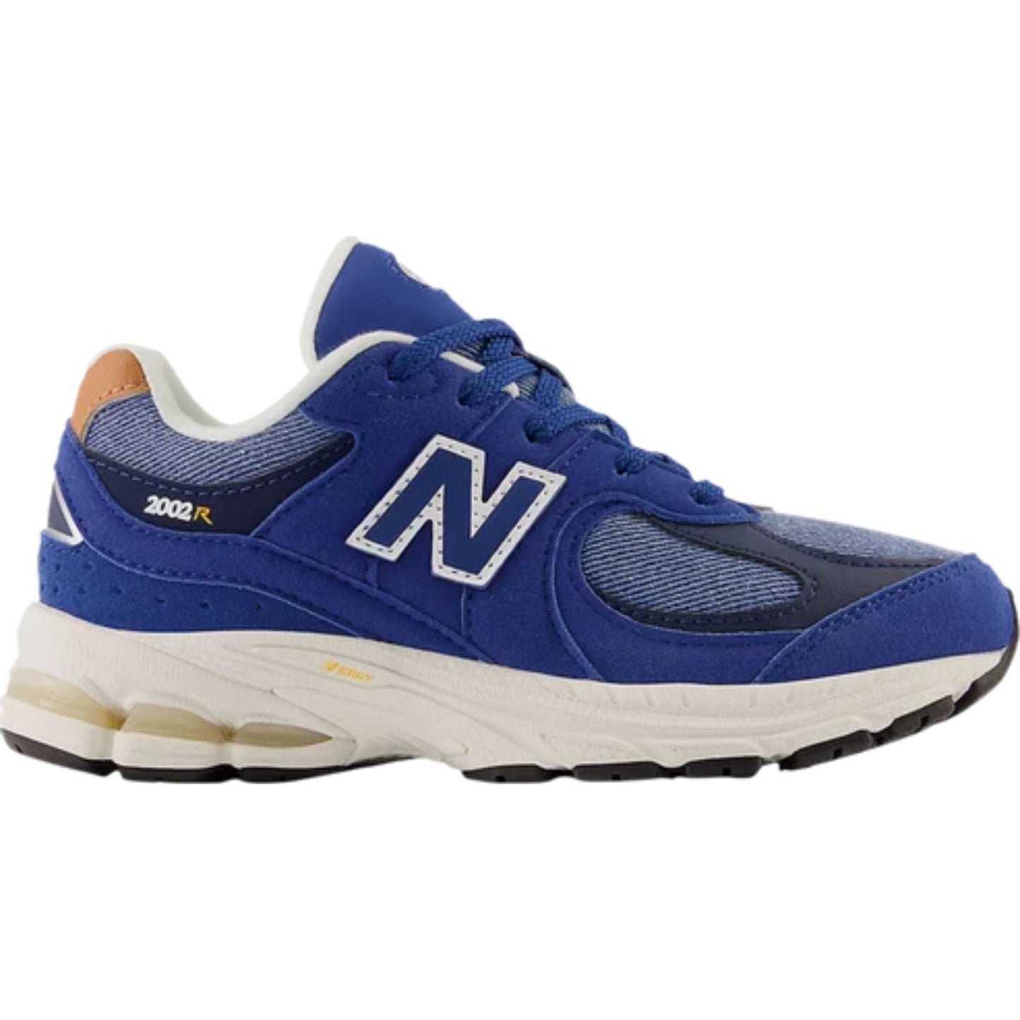 Blue: A stylish pair of New Balance sneakers in blue, perfect for casual or athletic wear