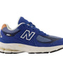 Blue: A stylish pair of New Balance sneakers in blue, perfect for casual or athletic wear