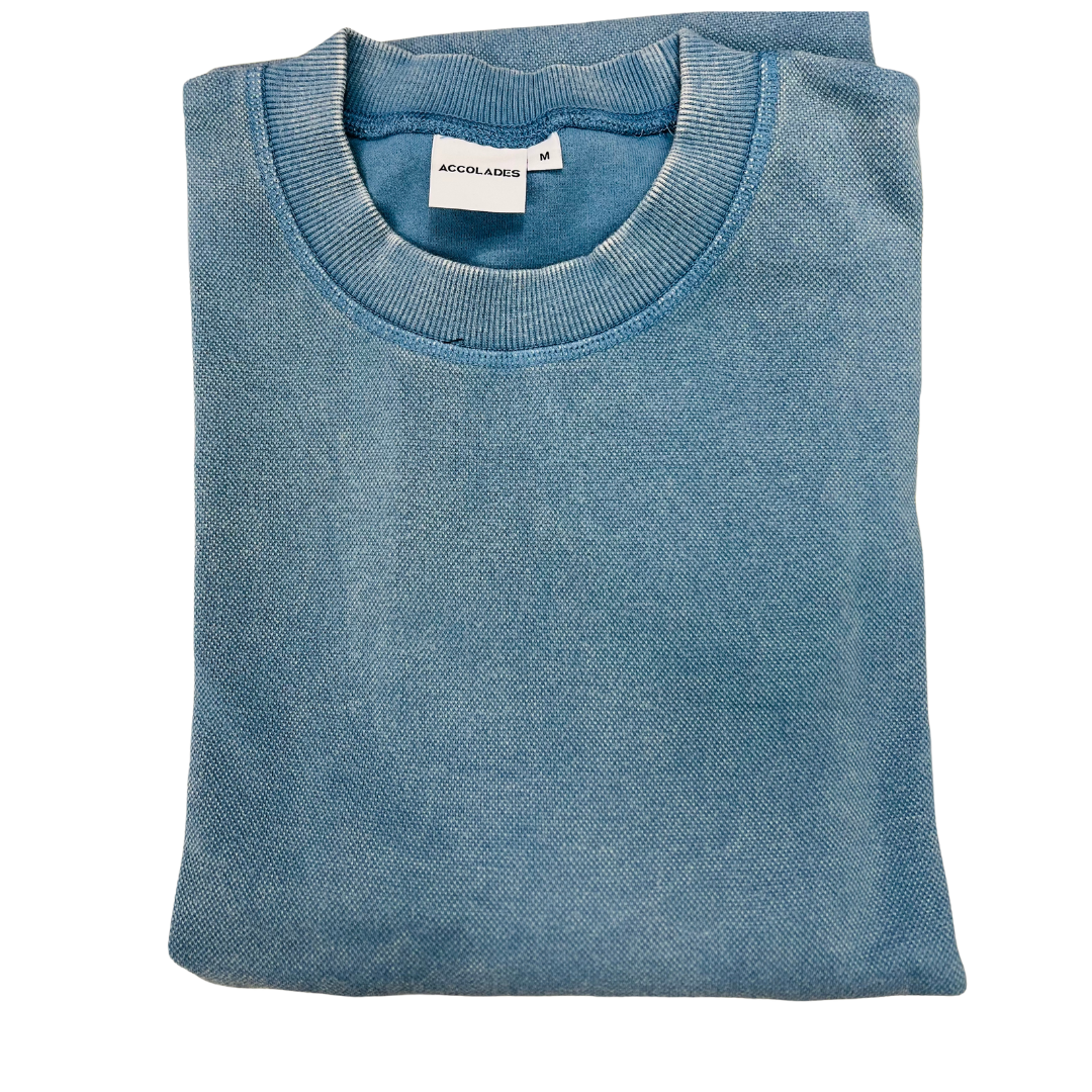 a vintage blue t-shirt