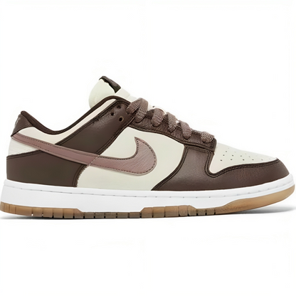a brown and white sneaker