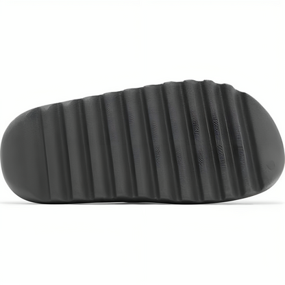 a black sole of a shoe