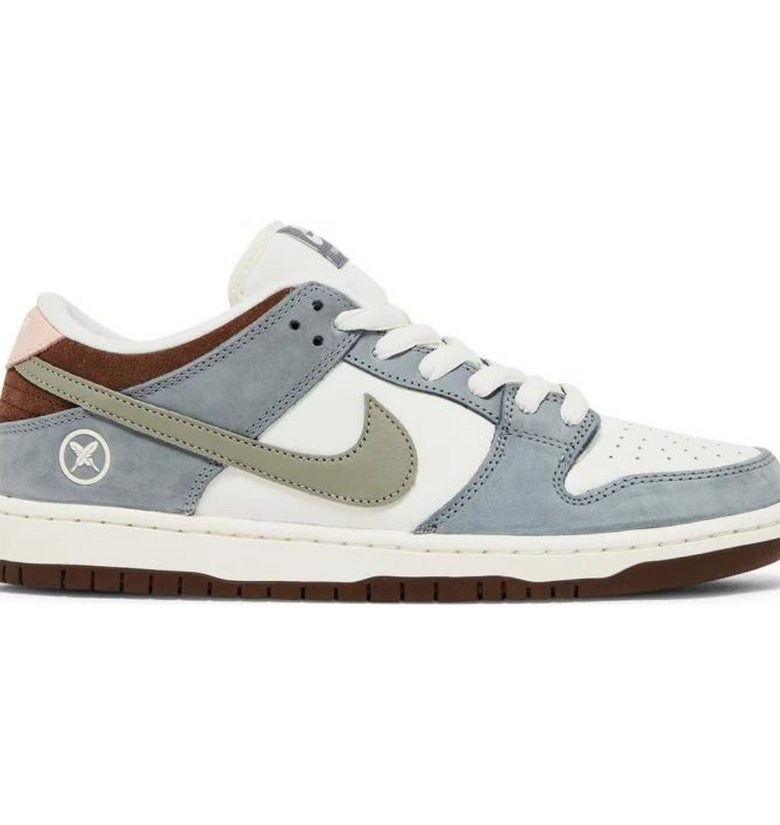 a white and grey shoe